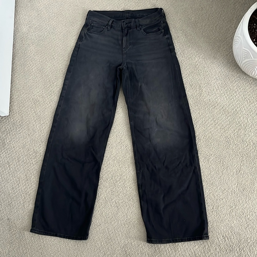Black Wide Leg Jeans